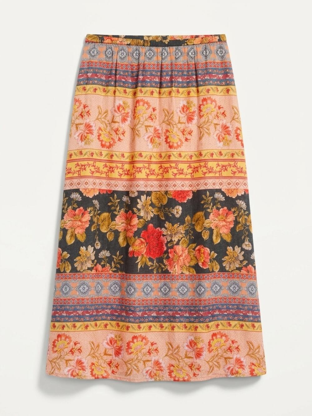 BILA 77 Landa Floral Maxi Skirt NWT SMALL